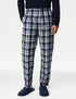 2pk Pure Cotton Checked Pyjama Bottoms
